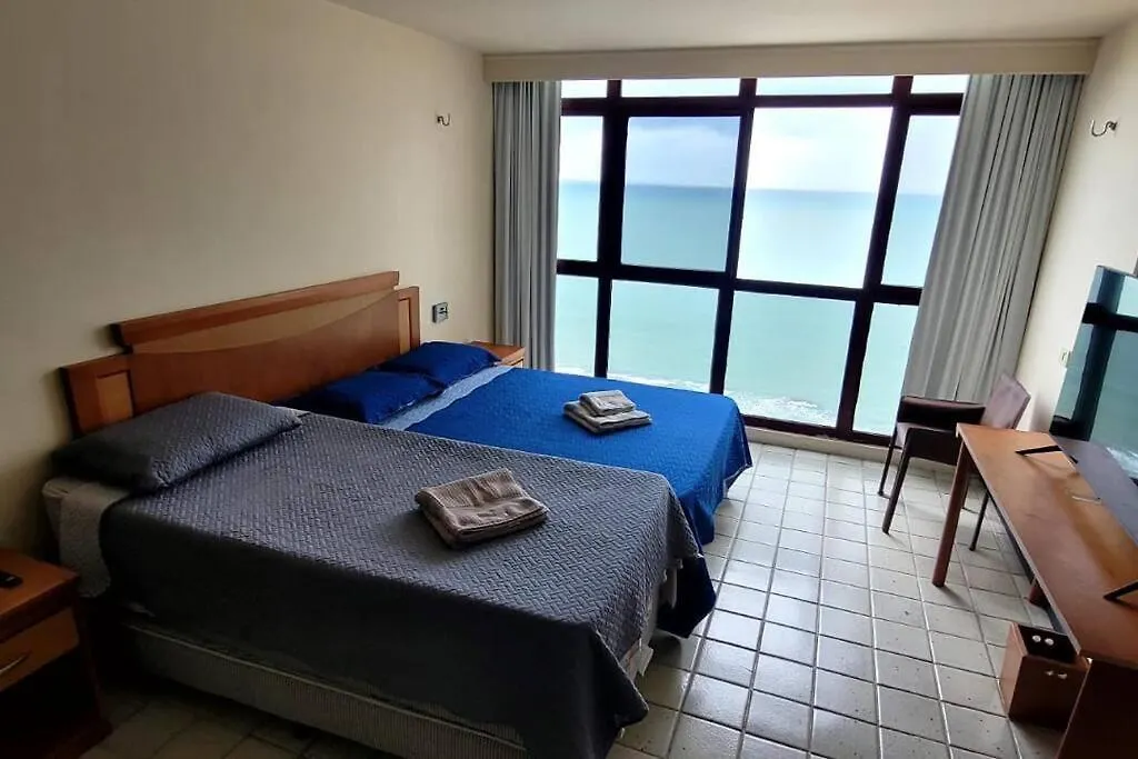 Апартаменты Flat Refugio! Vista Deslumbrante! Frente-Mar Ресифи Бразилия