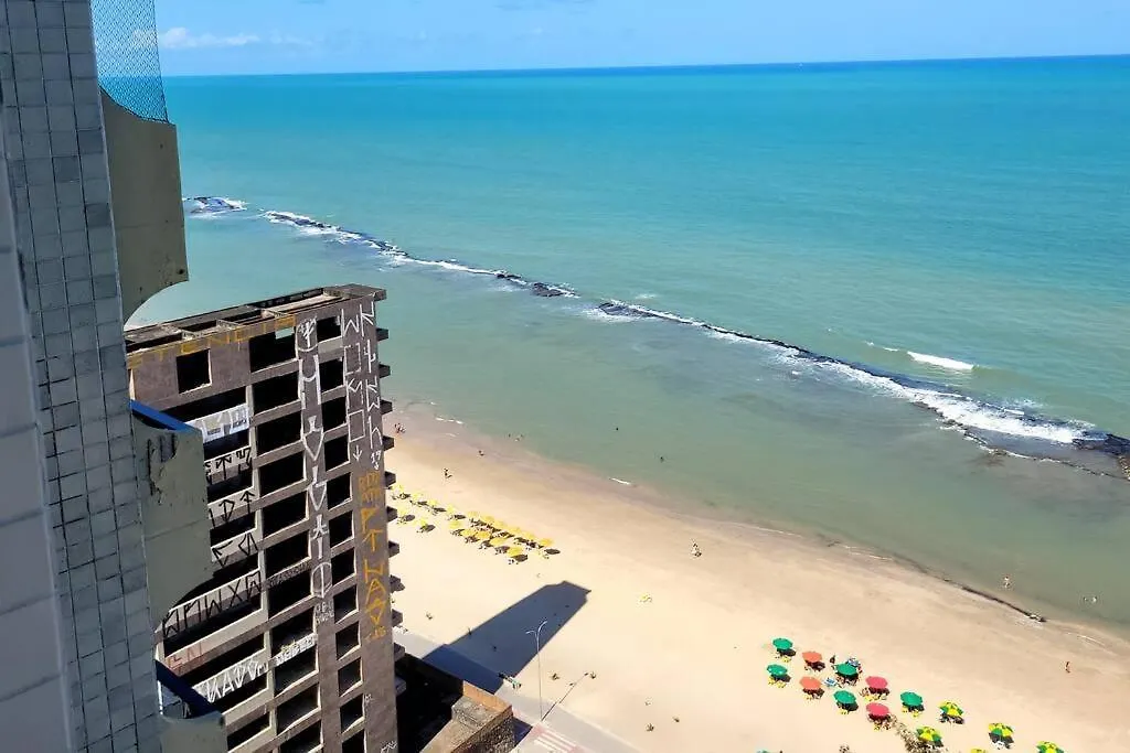 Апартаменты Flat Refugio! Vista Deslumbrante! Frente-Mar Ресифи