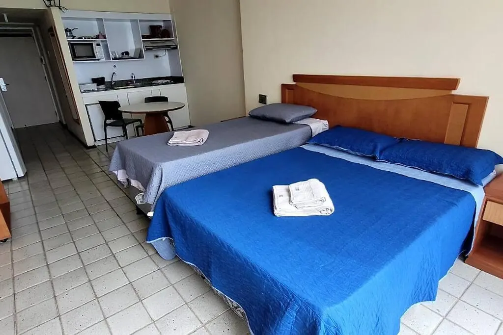 Апартаменты Flat Refugio! Vista Deslumbrante! Frente-Mar Ресифи